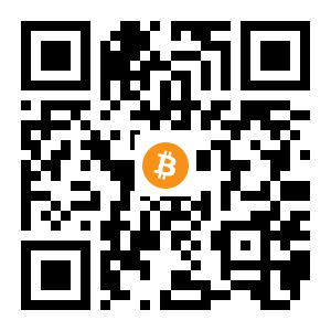 bitcoin:1FJ893UV24xgP2T1EjupsFx2FMNmNLgPdC black Bitcoin QR code