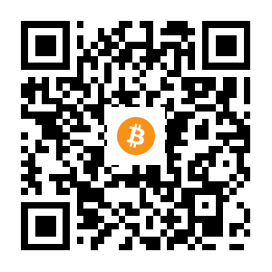 bitcoin:1FK6MfKuphZ7yFgEYyTHXtsKvHaS9Pfpji black Bitcoin QR code