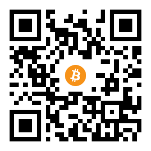 bitcoin:1FL4nkZm8uFQYdyW7L91fe9b9ovFHTtoSV black Bitcoin QR code