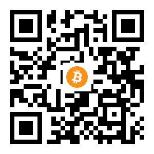 bitcoin:1FM3Ckv1jQeemhbukK9TBpsojismy5TFGw black Bitcoin QR code