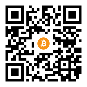 bitcoin:1FMy3oDJKSqyf9XYD1oPc97gTRmrUR81gi black Bitcoin QR code