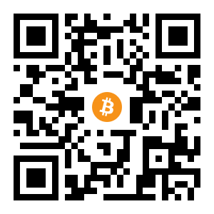 bitcoin:1FNRj8guYHz4FPEXDvB8iZCqQhPJ5v59SU black Bitcoin QR code