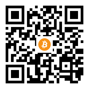 bitcoin:1FNXy9Yi5C5fSbGZh5KPrkju6JP53m6PPE black Bitcoin QR code