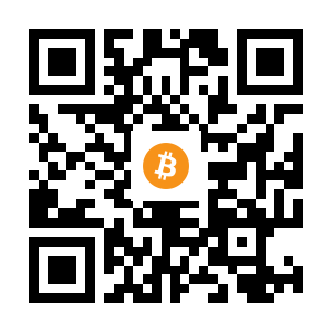 bitcoin:1FPGoauQCQcoqMBGZ7UaccmbMcjaUUBwPA black Bitcoin QR code