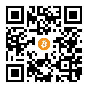 bitcoin:1FQKs2SdttUxFwekEDFSwUnpcBYFmbr3Xz black Bitcoin QR code