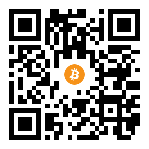 bitcoin:1FQNsyFAfM7sCtTgH7npd2YRe5UKNijjhS black Bitcoin QR code