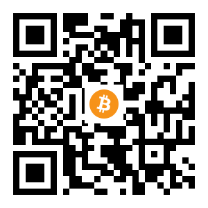 bitcoin:1FQZKurqTekUBzYBPbkVriswrGdWBD5tNW black Bitcoin QR code