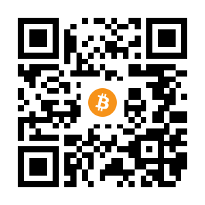 bitcoin:1FRTgPG2Fs6xxqssWZ6SzkZZzfKNxBHJR3 black Bitcoin QR code