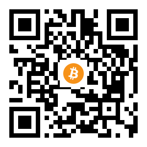 bitcoin:1FReb53NdSd4TQwibTrtX1N8LgRspAk7hy black Bitcoin QR code