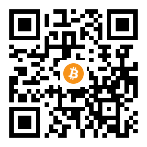 bitcoin:1FSxjUp8UhZf4EcfVCFkuhFtczDBqNtWZA black Bitcoin QR code