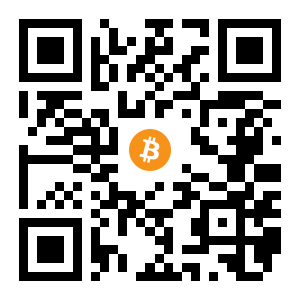 bitcoin:1FTBgSYtSbamJ9eC1u25DvvJpfH6QZJzA3 black Bitcoin QR code