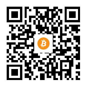 bitcoin:1FTvyJTNv6UhiNzrHLp6qiaZN1NLhSAypM black Bitcoin QR code