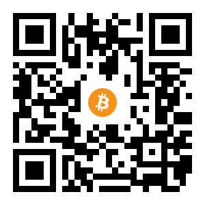 bitcoin:1FWQ6DPh5XJuVeSKPuQes3a5qTTTbnPBs2 black Bitcoin QR code