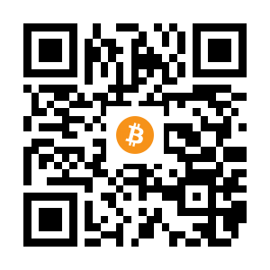 bitcoin:1FZxgJbvp2Yac58Zbj7iyMbDmsiX9UbmFb black Bitcoin QR code