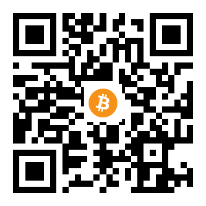 bitcoin:1FbFdUayM7kc8VhH7sDnxJYBCkLdR8YTgW black Bitcoin QR code