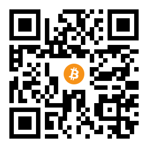 bitcoin:1FckdZDw8tg1bNGCXc5WihfWTyFtX8r426 black Bitcoin QR code