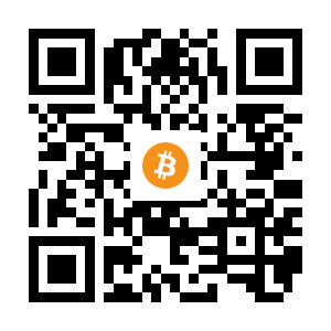 bitcoin:1FdGqeHeSY4tAj3zc8sNG81Y1xHDmzJfGx black Bitcoin QR code