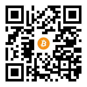 bitcoin:1FexU1sox9s1YcfX72hidj9e3Uiso2Srmk black Bitcoin QR code