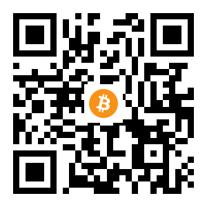 bitcoin:1FgUFuE5vLiFK3ewzAUXZ4R8YqHx8L9MxR black Bitcoin QR code