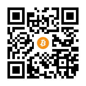 bitcoin:1Fgc5KaCZwbzrue1LHL6Sp4fNegJDRp9y7 black Bitcoin QR code