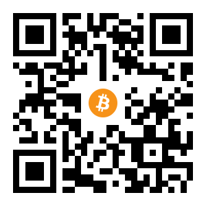 bitcoin:1Fgsbbk2s4AKV5T3bPdpUg9SFK5PQ4qeQb black Bitcoin QR code