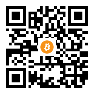 bitcoin:1Fgxsu134KCQV53qjgZhquTcWNJ84zqpEC black Bitcoin QR code