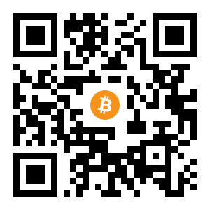 bitcoin:1Fh1mhREZKxG8wVFcwbYTXrGF32ruxnADR black Bitcoin QR code