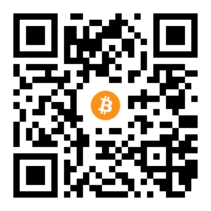 bitcoin:1Fh49gE4HQYp4H6KAKLcZrfcxM85ckxj2v black Bitcoin QR code