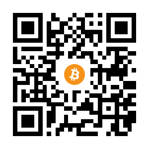 bitcoin:1FiP1oAWNF5rCdLKHk6jM1kjRadw22ZFmC black Bitcoin QR code