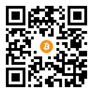 bitcoin:1FiSLCGJTgXGns3WTfjJsTJrzWyESNkXXR black Bitcoin QR code