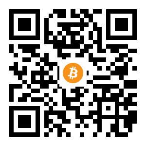 bitcoin:1FiXroVD7Cy3iyrMuXwCBi9xUftu5kVsp5 black Bitcoin QR code