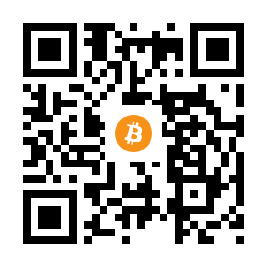 bitcoin:1FixquPWfgdWx8Zb1zDdVydktkzhh59eBh black Bitcoin QR code