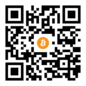 bitcoin:1Fizccqq9siTARh1jSZNhxrHmCMkUeLqG4 black Bitcoin QR code