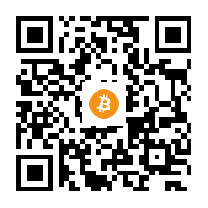 bitcoin:1FjDe9TDBgnqKei9EoBFAeTepr1aQYcX5j black Bitcoin QR code