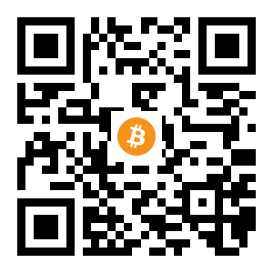 bitcoin:1FjfvUeN832Zq2AMeqNKsC4yVTtQ3PkVVn black Bitcoin QR code