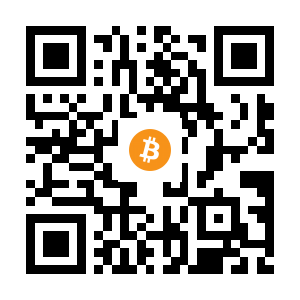 bitcoin:1FmnD6KYqZs8GiQQqR1X9bnvZ9iKUXQ5EC black Bitcoin QR code