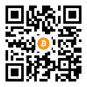 bitcoin:1FndNWKHC83mSrV5TVpTpvq5FX3m4Ev2U3 black Bitcoin QR code