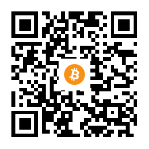 bitcoin:1FntDxgymyfkoCNPcL64DQVEM9LeaFSQk8 black Bitcoin QR code