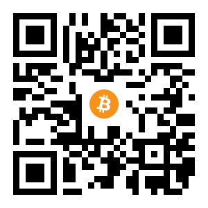 bitcoin:1FrJ1vUkUYRFC3XdLyTvpHTePLZLuKN9Pk black Bitcoin QR code