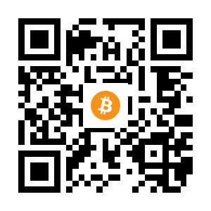 bitcoin:1FruUGGgbs4ES3mPchn1EK1nnYcbP4eHvU black Bitcoin QR code