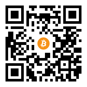 bitcoin:1FsWGj2Br2xzcnNMFRHRicVeVtaRXzSAxb black Bitcoin QR code