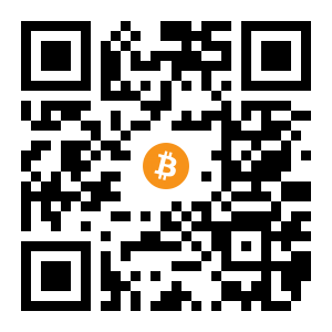 bitcoin:1FuHvJzbCvVEae9DcAt1dieLPo7wFZVt9u black Bitcoin QR code