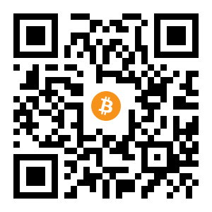 bitcoin:1Fw5zz14VX4Phz1TdgYTXmstB6Sjrsumv2 black Bitcoin QR code