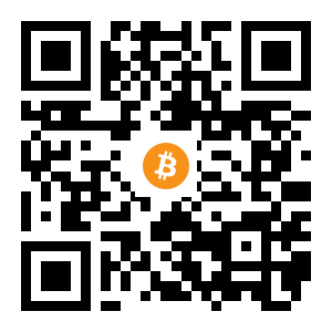 bitcoin:1FwXgyXRCaHoDCHNeB7HEnjKE5LQoh7oNe black Bitcoin QR code