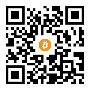 bitcoin:1Fwrv9uJW6UYQzmAZB3zSnWd3oAdCwfXvi black Bitcoin QR code