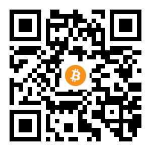 bitcoin:1FxNCNqkBx7snEJpn1n2FuPbw5cemcXJeG black Bitcoin QR code