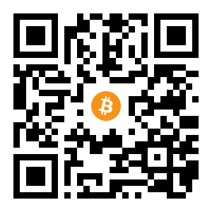 bitcoin:1FyHxHX9LXLpsQfqCJyNse741C1mLUq4Ah black Bitcoin QR code
