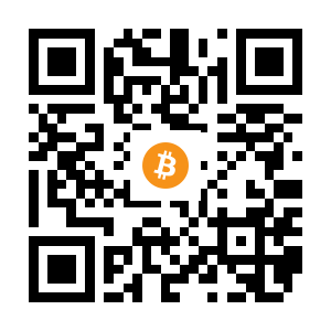 bitcoin:1Fz6NqU6ELLDEpPXsYhv9CbogcLUHcpGB7 black Bitcoin QR code
