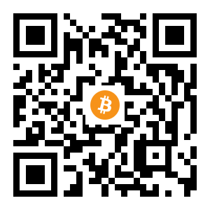 bitcoin:1G19BJiwMXXfEPV9KgQ5eQSLfXxdrSgWjB black Bitcoin QR code