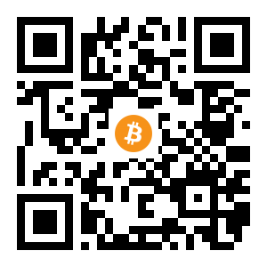 bitcoin:1G1whorWcSVGXBNcW5L1NgbzPvavxyQ4oy black Bitcoin QR code